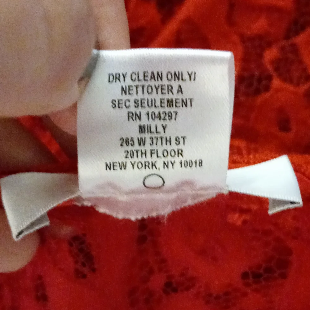 ❤RARE Milly❤ - "Kissing Lips" Lace Top w/Camisole - Picture 11 of 16